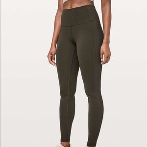 Lululemon ribbed SE wunder under 6